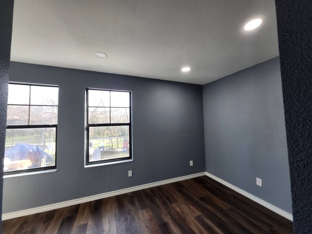 Two windows added to the new room
