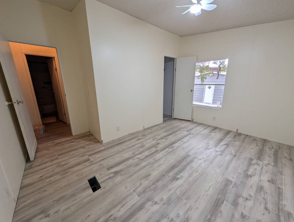 Floor install