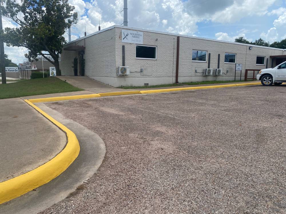 Painted curbs